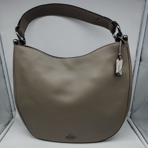 Coach Nomad Hobo Fog Glovetanned Leather - Picture 1 of 16